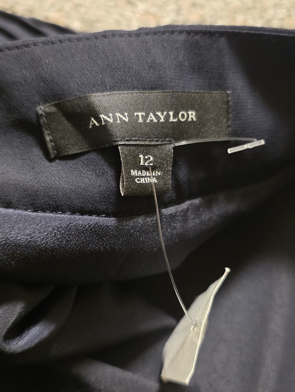 Ann Taylor Black Pleated Circle Skirt - Picture 6 of 6
